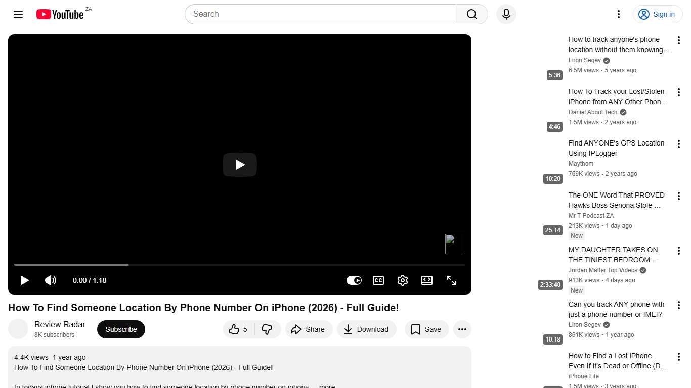 How To Find Someone Location By Phone Number On iPhone (2026) - Full Guide! - YouTube